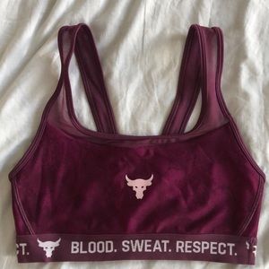 Under Armour Women's Project Rock Sports Bra